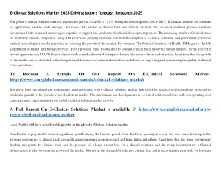 E-Clinical Solutions Market (1)