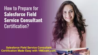 how to prepare for salesforce field service