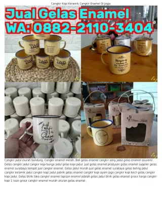 O88ᒿ~ᒿ11O~ᣮԿOԿ (WA) Gelas Jadul Hijau Gelas Enamel Adalah