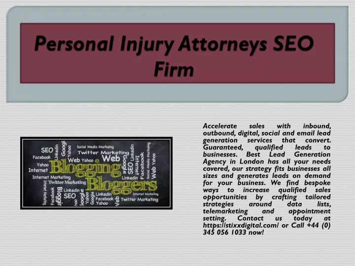 personal injury attorneys seo firm