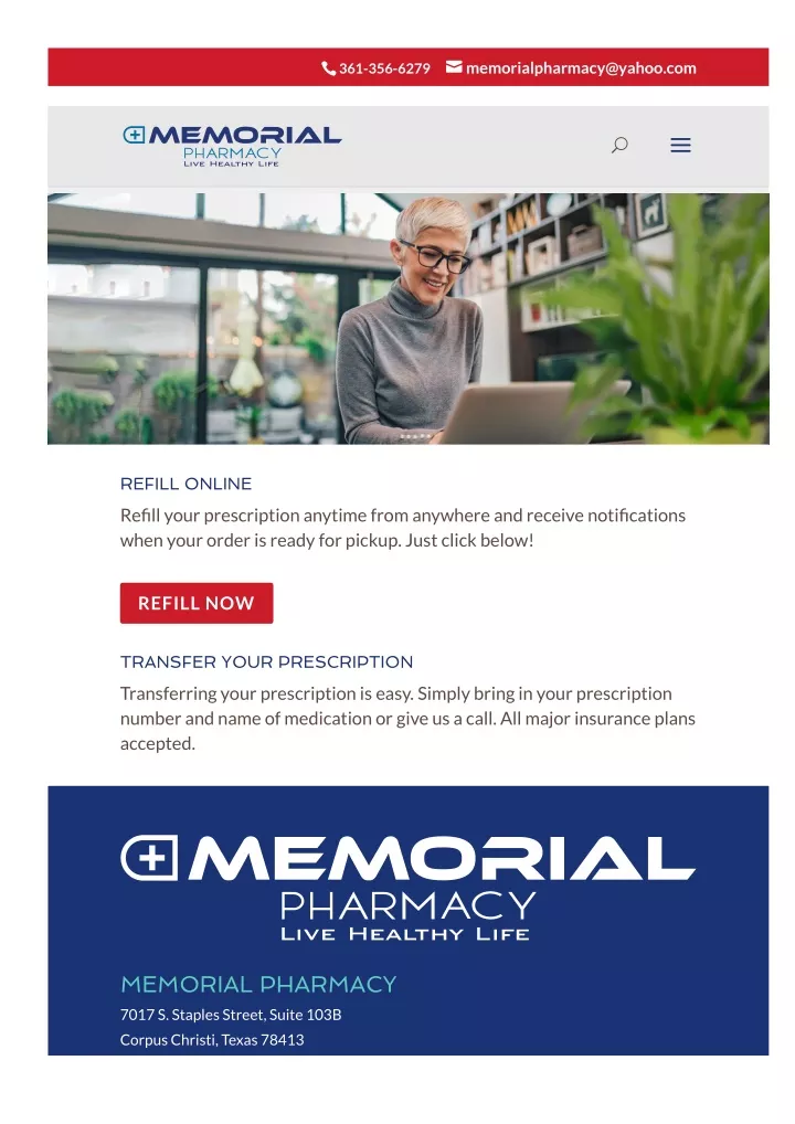 memorialpharmacy@yahoo com