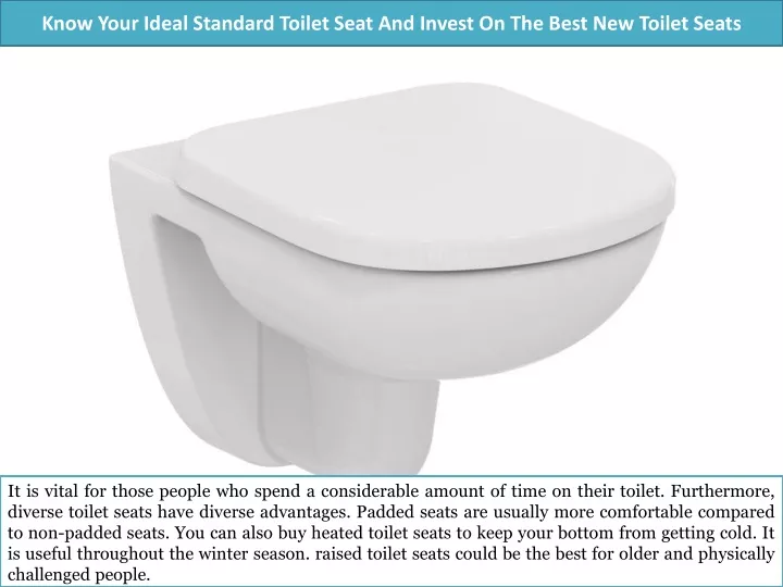 know your ideal standard toilet seat and invest on the best new toilet seats