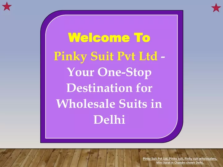 welcome to welcome to pinky suit pvt ltd your