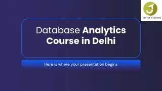 Data Analytics Course in Delhi