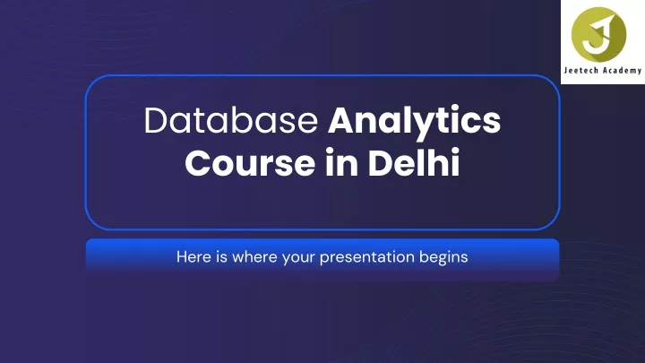 database analytics course in delhi