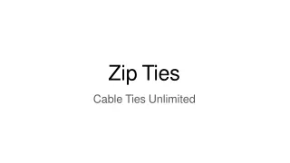 Zip Ties