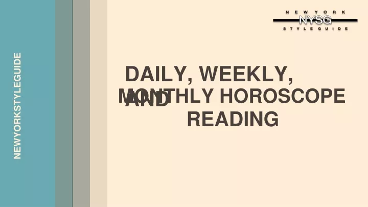 daily weekly and