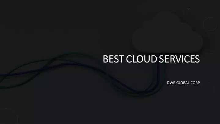 best cloud services best cloud services