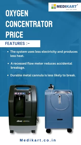 Oxygen Concentrator Price in India - Compare Prices & Buy Online