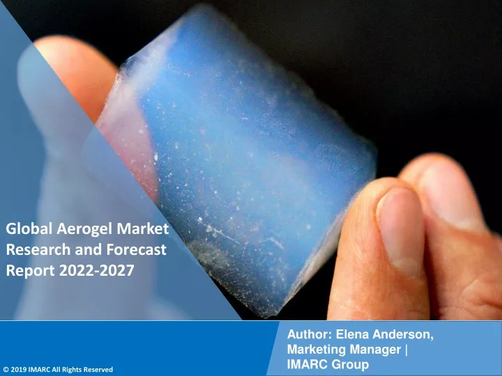 global aerogel market research and forecast
