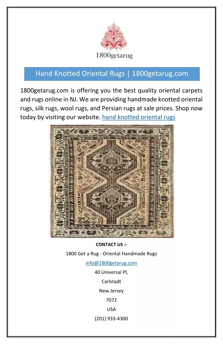 hand knotted oriental rugs 1800getarug com