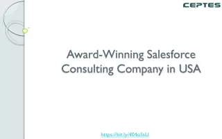 Award-Winning Salesforce Consulting Company in USA