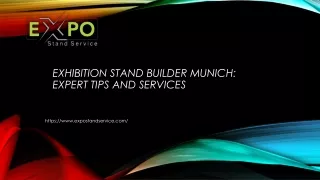Exhibition Stand Builder Munich - Expostandservices
