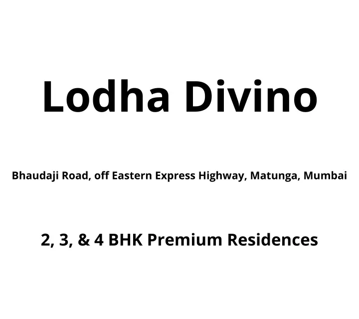 lodha divino