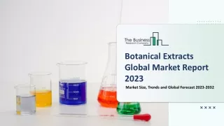 botanical extracts global market report 2023