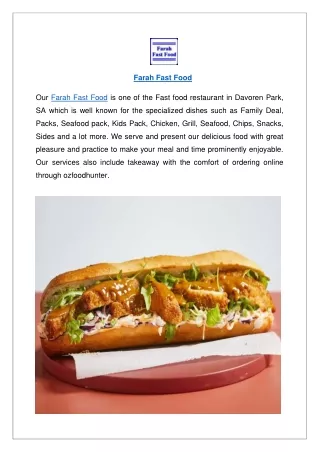 farah fast food