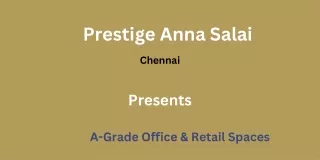 Prestige Anna Salai Chennai -E-Brochure