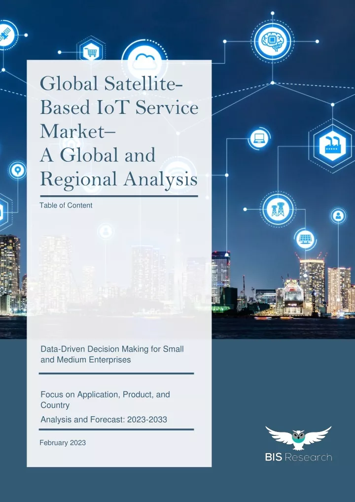 global satellite based iot service market