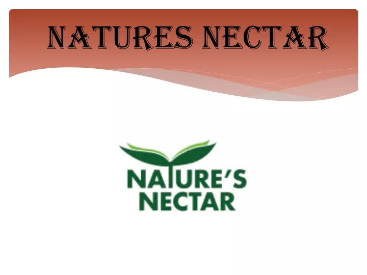 natures nectar