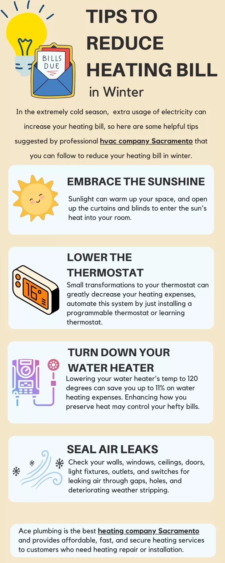 tips to reduce heating bill