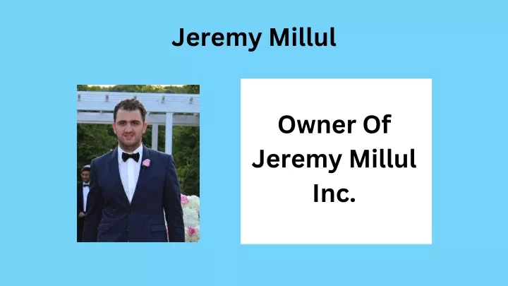 jeremy millul