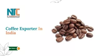 Coffee Exporter In India