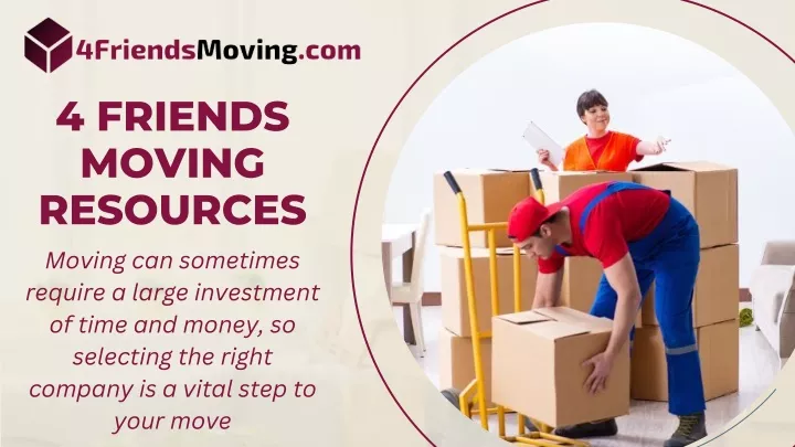 4 friends moving resources moving can sometimes
