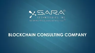 Blockchain Consulting Company