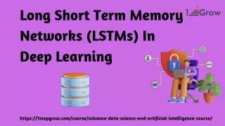 long short term memory networks lstms in deep