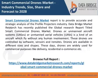 Smart Commercial Drones Market
