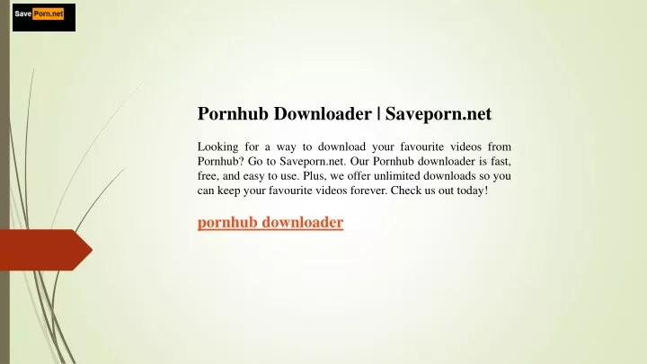 pornhub downloader saveporn net looking