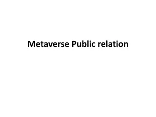 Metaverse PR