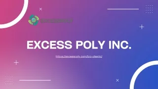 Scrap Lcp Plastic Buyers | Excesspoly.com