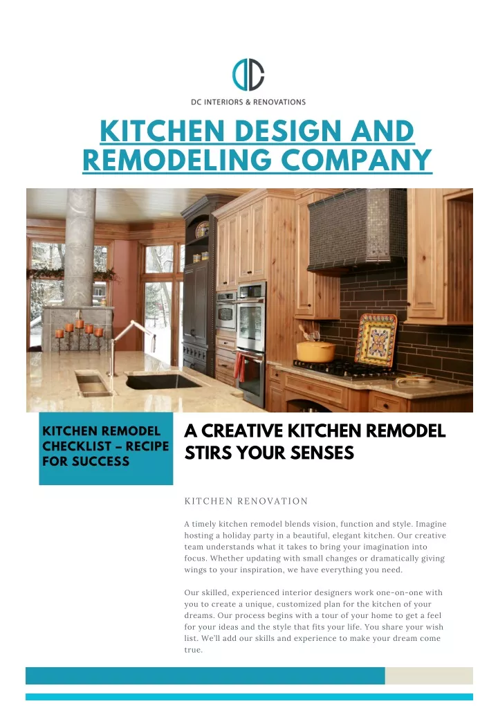 kitchen design and remodeling company