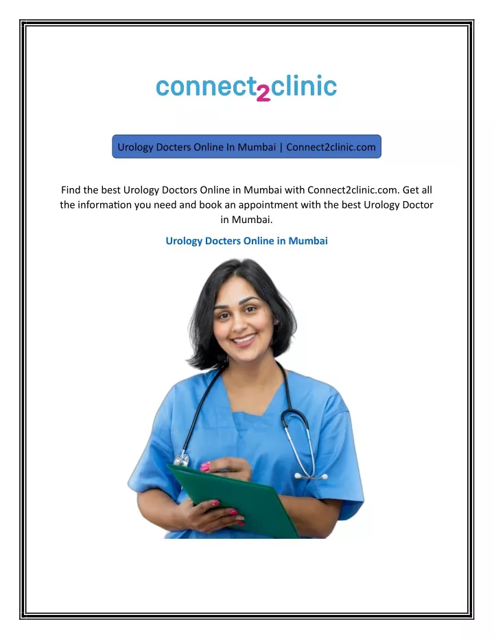 urology docters online in mumbai connect2clinic