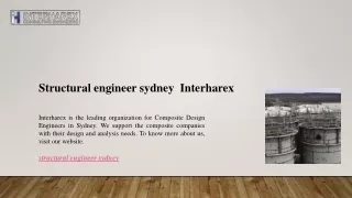 structural engineer sydney interharex