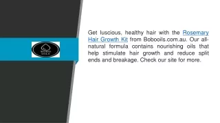Rosemary Hair Growth Kit  Bobooils.com.au