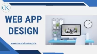 Web App Design | CK Website Design