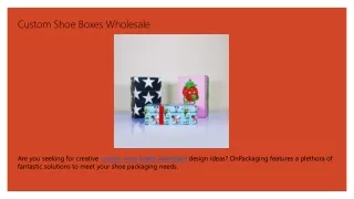 custom shoe boxes wholesale