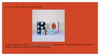 custom shoe boxes wholesale
