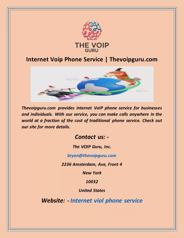 internet voip phone service thevoipguru com