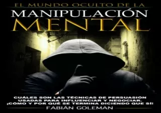 ✔EPUB DOWNLOAD❤ Manipulación: Cuáles son las técnicas de persuasión usadas para