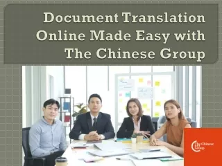 Document Translation Online Made Easy