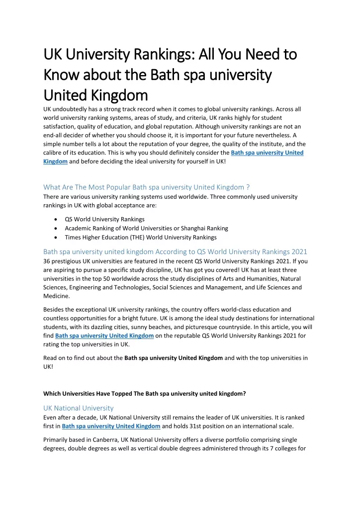 uk uk university rankings all you need university