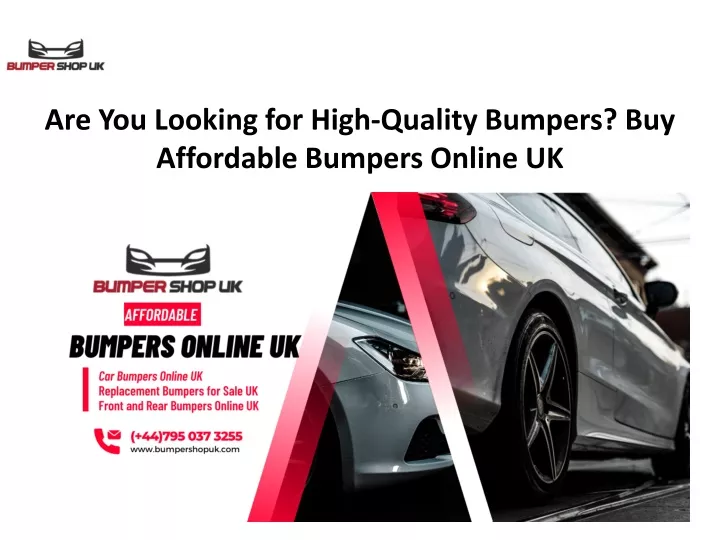 are you looking for high quality bumpers