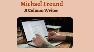 Michael Freund - A Column Writer