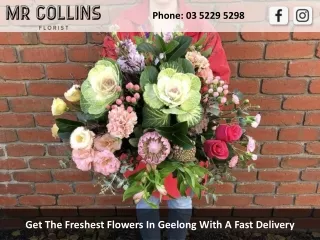 Get The Freshest Flowers In Geelong With A Fast Delivery
