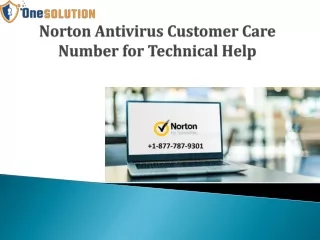 Norton Antivirus Technical Help