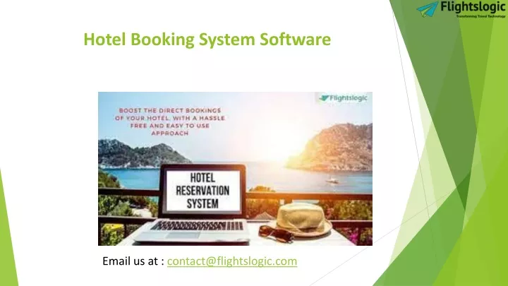 hotel booking system software