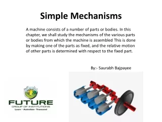 theory of mechanics Introduction Link